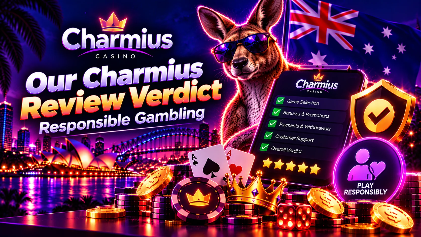 Charmius Review Verdict  Responsible Gambling