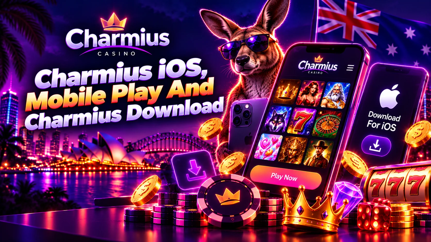 Charmius iOS, Mobile Play And Charmius Download