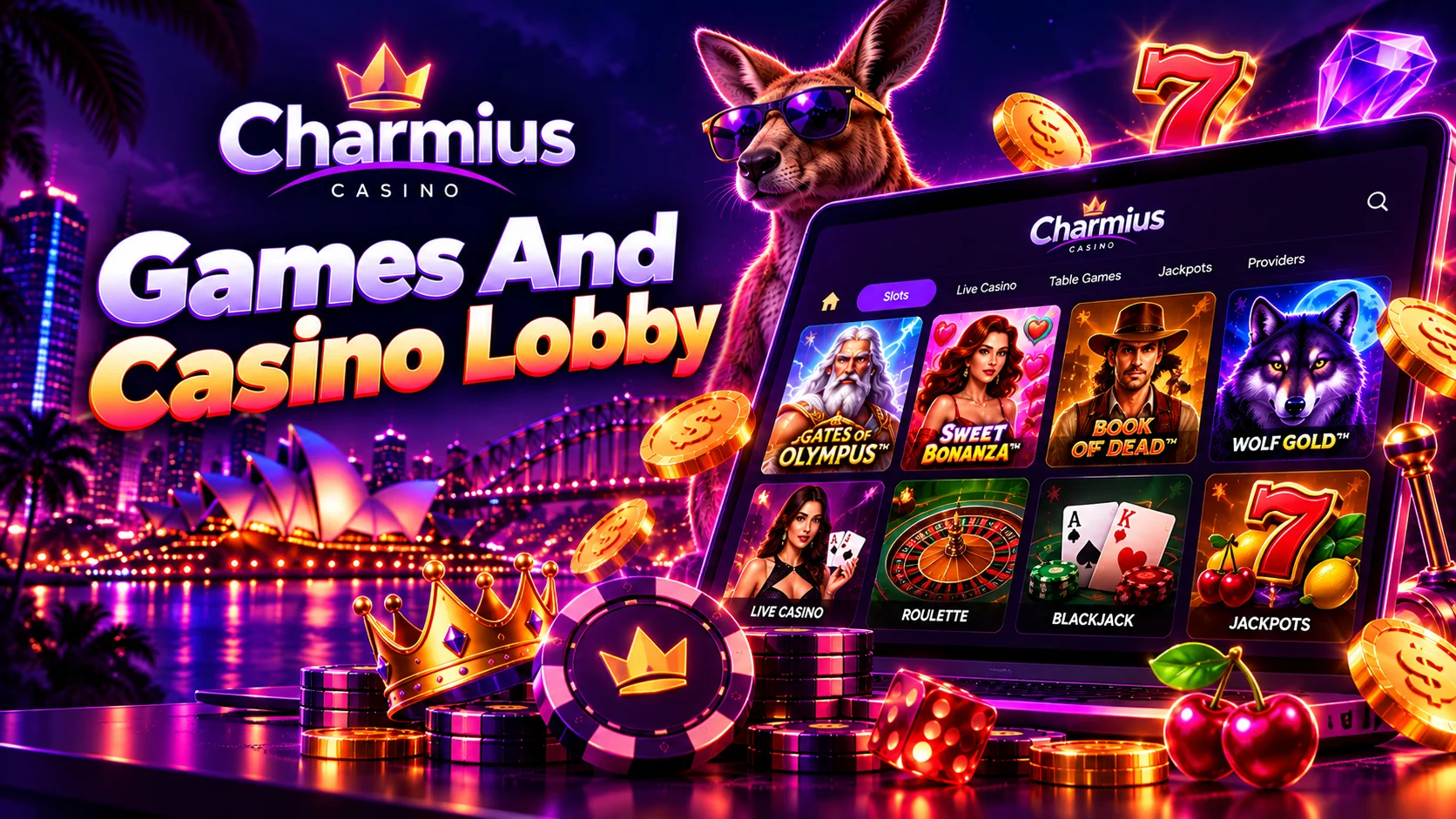 Games And Casino Lobby