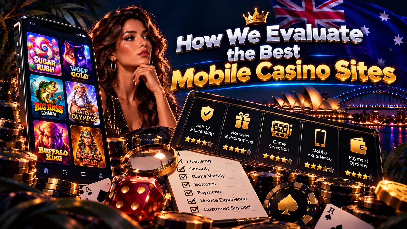 How We Evaluate the Best Mobile Casino Sites