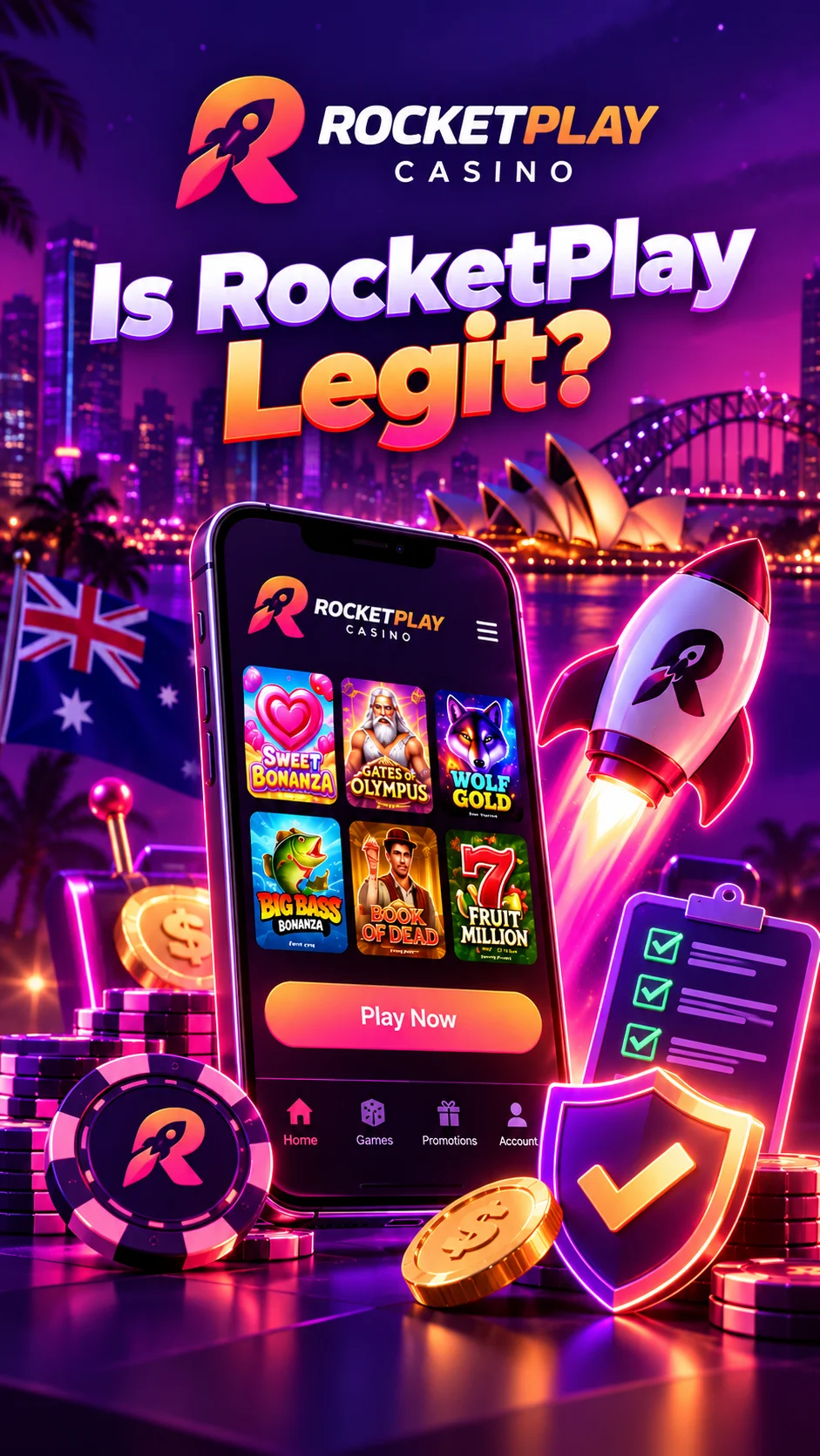Is RocketPlay Legit?